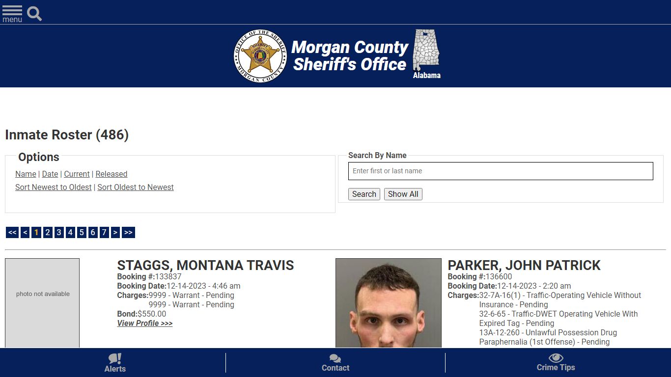 Inmate Roster - Current Inmates Booking Date Descending - Morgan County ...